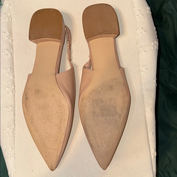 Unilady Nude Slingback Heels - Picture 3 of 3